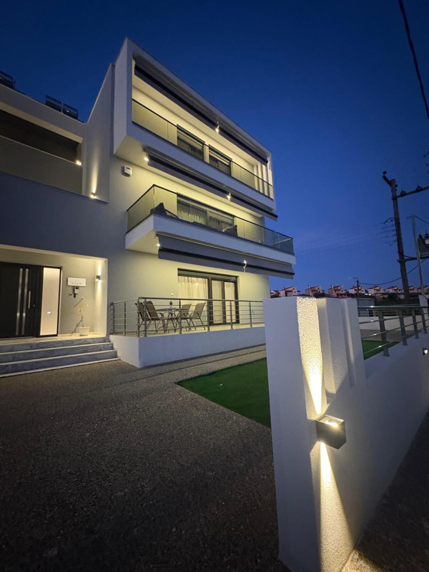 Elinor Apartments Flogita Exterior foto